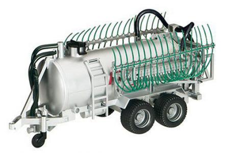 02020 Bruder Fliegl mesttank met sleepslangen 1:16