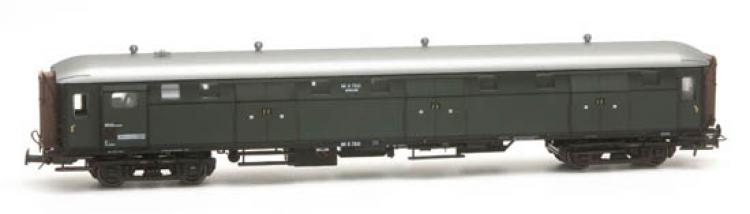 20.290.01 Artitec Stalen D 6-deurs D7521 groen, zilver dak 