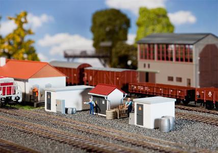 120236 Faller 3 Trafohuisjes