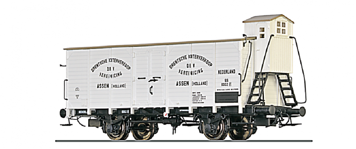 49064 Brawa Goederenwagen NS G10 Drentsche Boterverkoop Assen