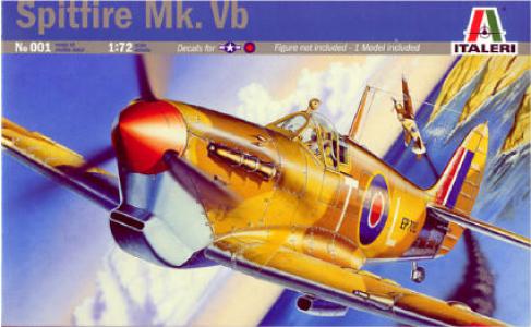 001 Italeri Vliegtuig Spitfire Mk. Vb