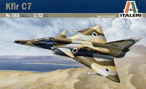 163 Italeri Straaljager Kfir C7