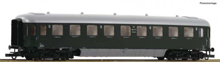74426 Roco Sneltreinrijtuig Plan D NS 1e / 2e klas Donkergroen