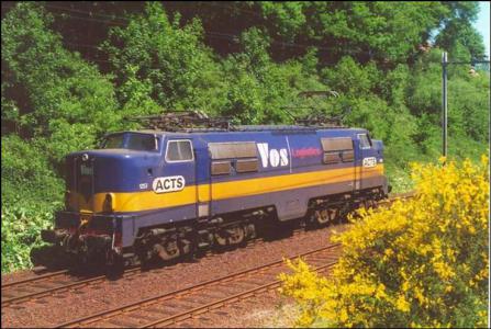 1253 ACTS Vos Logistics E-lok AC - DC - Analoog - Digitaal - Geluid EXCLUSIEF TREINTJEOOST