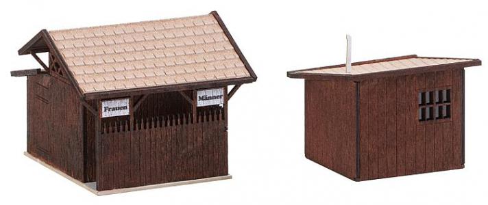 130182 Faller Toilettenhuisje Stugl-Stuls