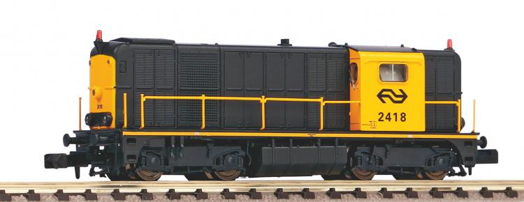 40424 Piko N NS Diesellocomotief 2400 - 2418 Geel Grijs A-sein