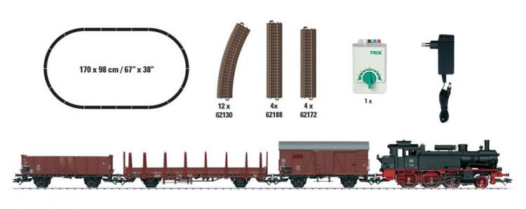 21530 Trix Startset DB GOEDERENTREIN TIJDPERK III 230 VOLT