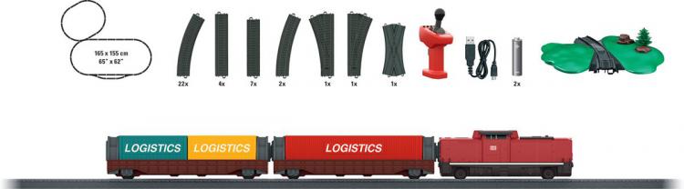 29309 Märklin my world 3+ Startset Diesellocomotief "Goederentrein"