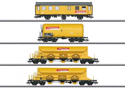 49969 Marklin Set goederenwagens "Bahnbau Gruppe" MHI