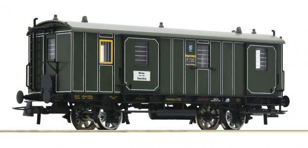 74902 Roco Bagagewagen K.Bay.Sts.B.
