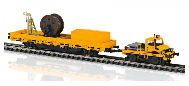 39940 Marklin Tweeweg-Unimog met bovenleidingbouwwagen MFX+ & Sound