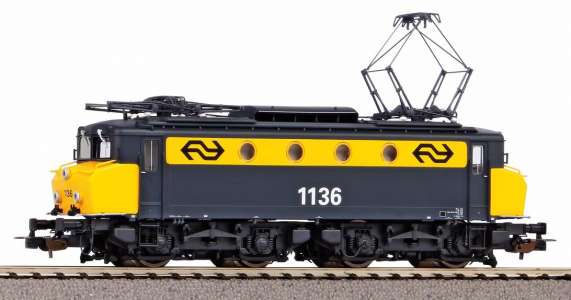 51369 Piko NS E-lok serie 1100 - 1136 Geel Grijs met botsneus AC Digitaal