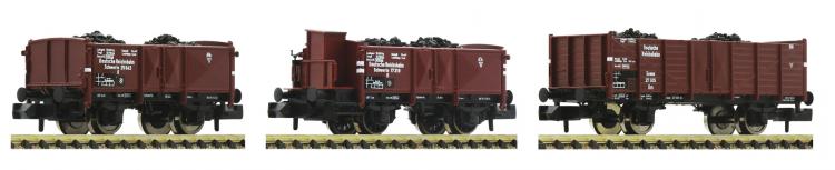 820802 Fleischmann N Set kolenwagons Deutsche Reichsbahn DRB