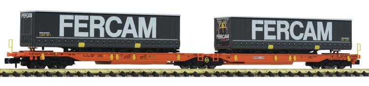 825010 Fleischmann N WASCOSA T2000 draagwagen FERCAM