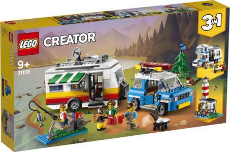 31108 Lego Creator 3in1 Familievakantie met caravan