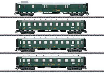 42388 Marklin Zwitserse set oldtimer-personenrijtuigen SBB/CFF/FFS