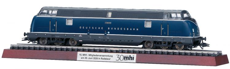 39306 Marklin Diesellocomotief serie V 30.0 van de Deutsche Bundesbahn (DB) MFX+ & Sound MHI 2020