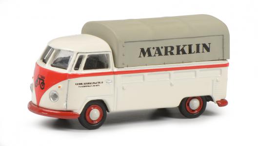 452653802 Schuco VW T1b Pritsche/Plane Märklin