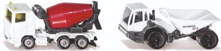 1692 Siku Set Bouwauto's