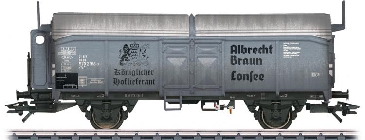 45087 Marklin Schuifdakwagen Albrecht Braun in Lonsee DB