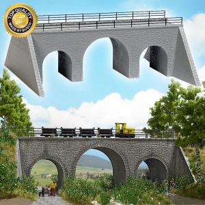 1591 Busch Stein Brucke H0