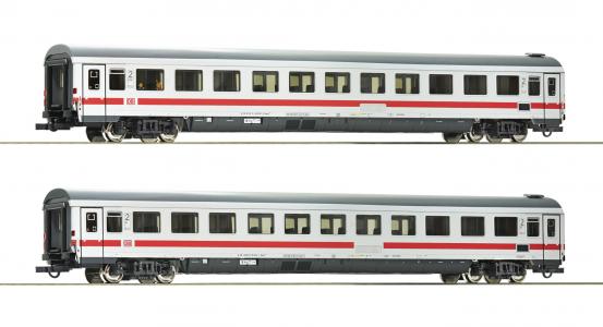 74089 Roco 2-delige set: IC-Wagen 2e klasse DB AG