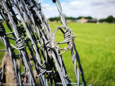 HB024 Prikkeldraad 50 cm handmade