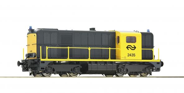 70790 Roco NS Diesellocomotief 2400 - 2435 Geel Grijs DCC Sound