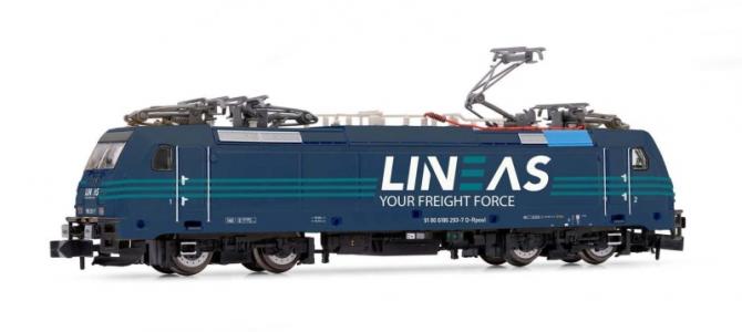 2498 Arnold N E-lok BR186 293-7 LINEAS