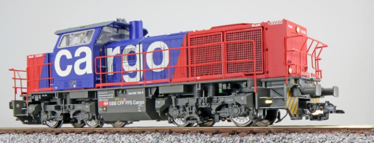 31305 ESU AC/DC Diesellok G1000 Am 842 102-6 SBB Cargo Digitaal Sound + digitale koppeling