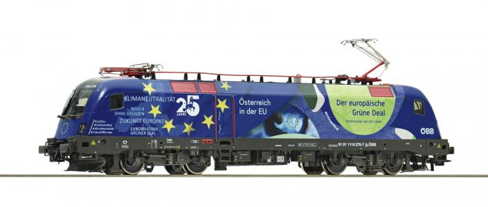 70502 Roco E-lok 1116 276-7 „25 Jahre Österreich in der EU“ ÖBB DCC Sound
