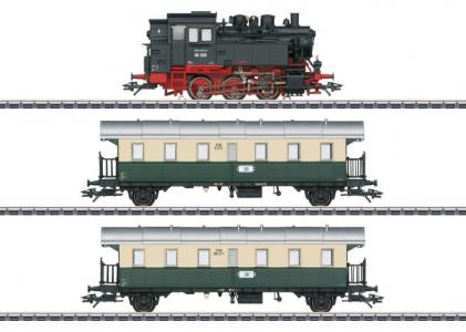 26618 Marklin Stoomlocomotief serie 80 van de VSM met twee rijtuigen EXCLUSIEF NL