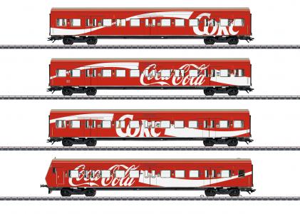 43890 Marklin Set personenrijtuigen "S-Bahn" Coca-Cola