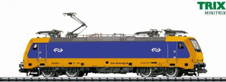 16875 Minitrix N Elektrische locomotief TRAXX NS 186 012 DCC Sound