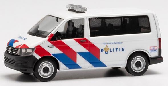 941921 Herpa VW T6 Politie nieuwe striping (NL) 1:87