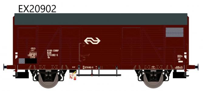 20902 Exact-Train NS Gs 1410 EUROP met bruine Luchtroosters Nr. 1270 002-5 tijdperk IV