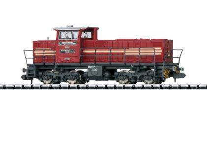 16061 Minitrix N Diesellocomotief MaK DE 1002 Bentheimer Eisenbahn AG