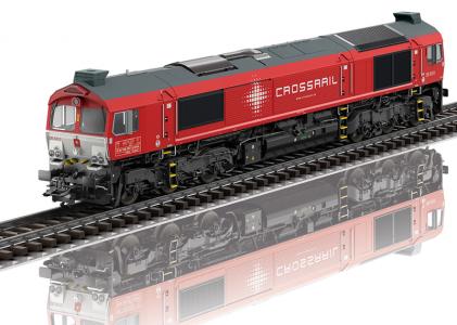 22697 Trix Diesellocomotief Class 77 Crossrail AG MFX+, Rook & Sound