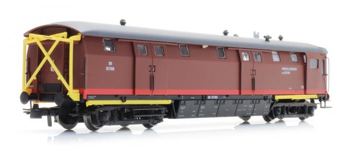 20.249.01 Artitec Ongevallenwagen NS 157106 bruin depot Den Haag tijdperk III