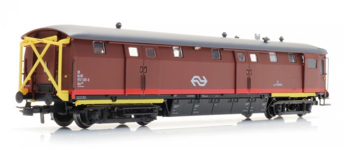20.249.04 Artitec Ongevallenwagen NS 507-8 bruin NS-logo depot Feyenoord tijdperk IV