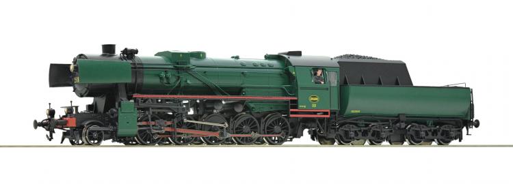 70272 Roco Stoomlocomotief 26.101, PFT-TSP SNCB DCC Sound