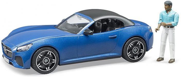 03481 Bruder Roadster met figuur