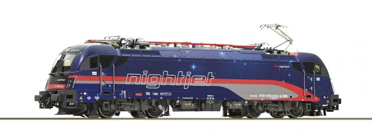 70522 Roco E-lok 1216 012-5 „Nightjet“ ÖBB