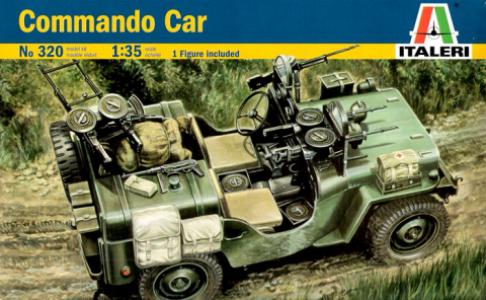 320 Italeri Commando Jeep 1:35