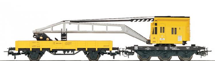 4671 Kraanwagen geel (Past bij 4471 lageboordwagen)